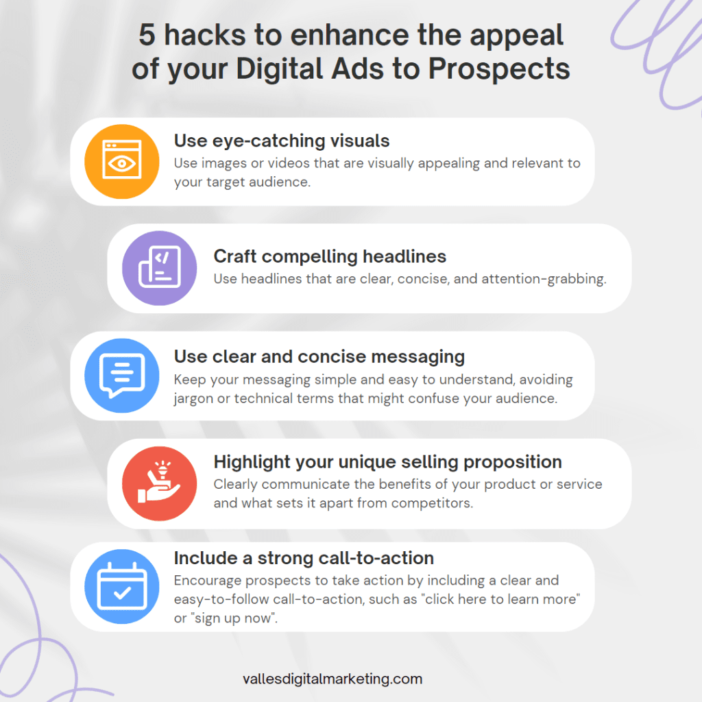 5 hacks to enhance the appeal of your Digital Ads to Prospects